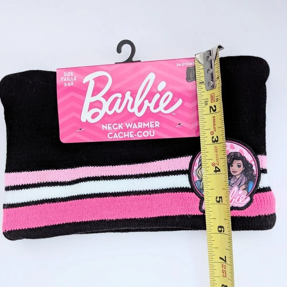 NWT Barbie Kids (Size 2-6X) Sherpa Lined Winter Neck Warmer